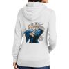 Ladies Core Fleece Pullover Hooded Sweatshirt Thumbnail