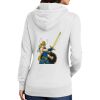 Ladies Core Fleece Pullover Hooded Sweatshirt Thumbnail