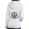 Ladies Core Fleece Pullover Hooded Sweatshirt Thumbnail