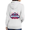 Ladies Core Fleece Pullover Hooded Sweatshirt Thumbnail