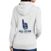 Ladies Core Fleece Pullover Hooded Sweatshirt Thumbnail
