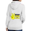 Ladies Core Fleece Pullover Hooded Sweatshirt Thumbnail