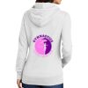 Ladies Core Fleece Pullover Hooded Sweatshirt Thumbnail