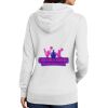 Ladies Core Fleece Pullover Hooded Sweatshirt Thumbnail