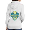 Ladies Core Fleece Pullover Hooded Sweatshirt Thumbnail