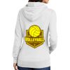 Ladies Core Fleece Pullover Hooded Sweatshirt Thumbnail