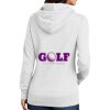 Ladies Core Fleece Pullover Hooded Sweatshirt Thumbnail