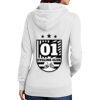 Ladies Core Fleece Pullover Hooded Sweatshirt Thumbnail