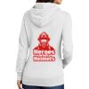 Ladies Core Fleece Pullover Hooded Sweatshirt Thumbnail