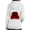 Ladies Core Fleece Pullover Hooded Sweatshirt Thumbnail