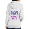Ladies Core Fleece Pullover Hooded Sweatshirt Thumbnail