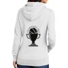 Ladies Core Fleece Pullover Hooded Sweatshirt Thumbnail
