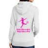 Ladies Core Fleece Pullover Hooded Sweatshirt Thumbnail