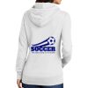 Ladies Core Fleece Pullover Hooded Sweatshirt Thumbnail