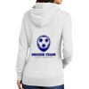 Ladies Core Fleece Pullover Hooded Sweatshirt Thumbnail