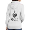 Ladies Core Fleece Pullover Hooded Sweatshirt Thumbnail