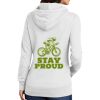 Ladies Core Fleece Pullover Hooded Sweatshirt Thumbnail