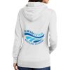 Ladies Core Fleece Pullover Hooded Sweatshirt Thumbnail