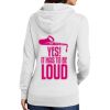 Ladies Core Fleece Pullover Hooded Sweatshirt Thumbnail