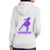 Ladies Core Fleece Pullover Hooded Sweatshirt Thumbnail