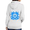 Ladies Core Fleece Pullover Hooded Sweatshirt Thumbnail